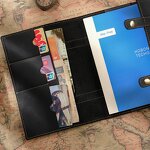 Leather Workbook Supplier - Factory Drop Shipping Full Grain Travel Account Book