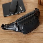 Leather Waist Bag Manufacturer - Factory Supply New Design Crazy Horse Cow