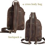 Leather Chest Sling Bag Manufacturer - Tiding Smart Lady One Shoulder Cowhide Mini