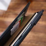 Leather Diary Journal Manufacturer - Full Grain Workbook Paper Notebook with Card