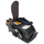 Leather Travel Bag Supplier - Personalized Large Capacity Custom Backpack Black