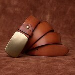 Leather Belts Supplier - Birthday Gift Man 3.8cm Wide OEM ODM Genuine Full Grain