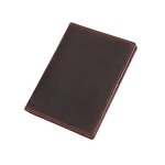Leather Passport Cover Manufacturer - Wholesale Cowhide Bifold Wallet with Case