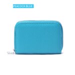Leather Coin Purse Manufacturer - Multicolor Genuine Women Full Grain Zipper