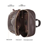 Leather Laptop Backpack Supplier - New Fashion Large Custom Travel School Bag