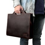 Leather Laptop Briefcase Manufacturer - Wholesale Price Full Grain Cow Hide Case