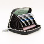 Leather Coin Purse Manufacturer - Multicolor Genuine Women Full Grain Zipper