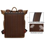 Leather Backpack Manufacturer - Vintage Design Customized Full Grain Real School
