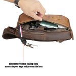 Leather Crossbody Sling Bag Supplier - Wholesale Custom Vintage Design USB Charging