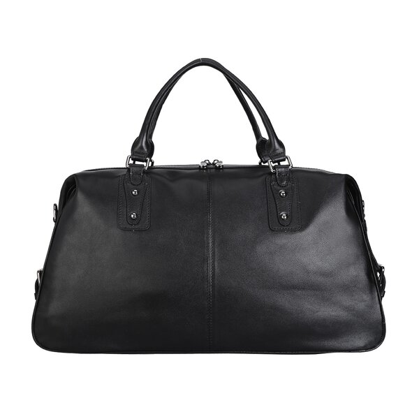 Leather Travel Duffel Bag Manufacturer - Custom Large Capacity Pure Men Weekender