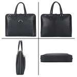 Leather Briefcase Supplier - Full Grain Cow Hide 15.6 Inches Case Messenger