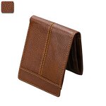 Leather Wallet Manufacturer - Hot Sale Factory Design Customizable Retro Brown