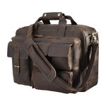 Leather Messenger Briefcase Manufacturer - High Quality Vintage Design Large Genuine
