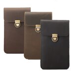 Leather Waist Bag Supplier - Vintage Crazy Horse Handcrafted Genuine Multifunctional