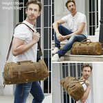 Leather Travel Duffel Supplier - High Quality Hot Selling Brown Full Grain Genuine