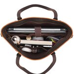 Leather Handbag Supplier - Full Logo Custom ODM OEM Gift Christmas Retro Crazy