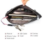 Leather Clutch Wrist Bag Manufacturer - Tiding Factory Direct Sale Custom Genuine