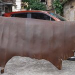 Leather Material Supplier - Full Grain Cowhide Brown Crazy Horse Factory OEM
