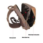 Leather Crossbody Sling Bag Supplier - Wholesale Custom Vintage Design USB Charging