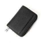 Leather Women Coin Wallet Manufacturer - Multicolor Genuine Full Grain Zipper