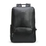 Leather Laptop Backpack Manufacturer - 100% Pure Cow Hide Black Vintage Men's Sport