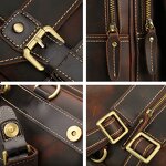 Leather Chest Bag Manufacturer - Hot Sale Design Custom Vintage Mini Crazy Horse
