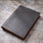 Leather Book Cover Manufacturer - Drop Shipping Full Grain Workbook Business Account