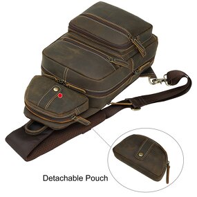 Leather Cross Body Bag Manufacturer - Wholesale Factory Supply Vintage Design