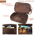 Leather Toiletry Bag Supplier - Custom Leather Personalized Color Travel Organizer