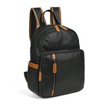 Leather Laptop Backpack Supplier - New Arrival Green and Black Full Grain Business