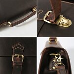 Leather Laptop Bag Supplier - Latest Design Custom Logo Real Large Capacity