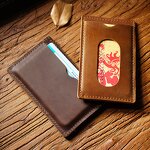 Leather Cardholder Manufacturer - Factory Wholesale OEM ODM Custom Color Crazy Horse