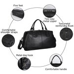 Leather Travel Duffel Bag Manufacturer - Custom Large Capacity Pure Men Weekender