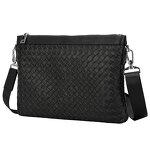 Leather Business Clutch Bag Supplier - Fashion Design Wholesale Real Genuine Black