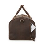 Leather Travel Duffle Bag Manufacturer - TIDING Vintage Large Capacity Weekender