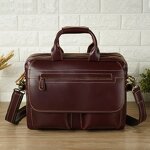 Leather Briefcase Manufacturer - High Quality Factory Supply Top Grain Business