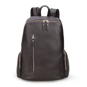 Leather Laptop Backpack Supplier - New Fashion Large Custom Travel School Bag