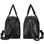 Leather Travel Duffel Bag Manufacturer - Custom Large Capacity Pure Men Weekender