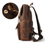 Leather Laptop Bag Supplier - Hot Sale High Quality Genuine Men Retro Vintage