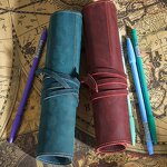 Leather Pen Bag Manufacturer - Factory Drop Shipping Genuine Draw Pencil Case