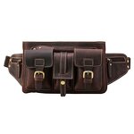 Leather Fanny Pack Supplier - Tiding Custom Brand Logo Color Design Vintage Sport