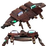 Leather Fanny Pack Supplier - Tiding Custom Brand Logo Color Design Vintage Sport