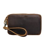 Leather Clutch Bag Manufacturer - Tiding Custom Bag Real Full Grain Mens Retro