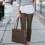 Leather Shoulder Bag Manufacturer - Factory Supply Wholesale Customize Genuine Crazy