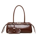 Leather Shoulder Bag Manufacturer - Women Ladies Sling Leather Long Tote Customized