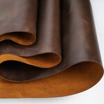 Leather Material Supplier - Full Grain Cowhide Brown Crazy Horse Factory OEM