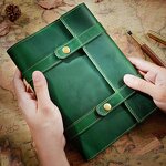 Leather Workbook Supplier - Factory Drop Shipping Full Grain Travel Account Book