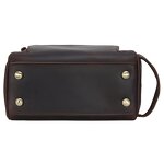 Leather Washing Bag Manufacturer - Logo Customized Handmade Real Cow for Travel