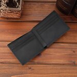 Leather Wallet Supplier - Hot Sale Genuine RFID Blocking Bifold Credit Card