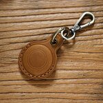 Leather Key Ring Tag Manufacturer - Original Factory Custom Creative Real Genuine